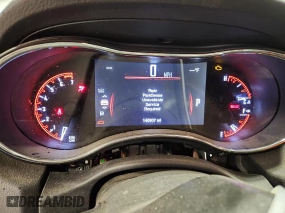 ✅ 2017 Dodge Durango GT • VIN: 1C4RDJDG4HC907692 • Lot: 91713205. Listed on Copart with 140,907 mi. Free auction sales archive from the USA and detailed vehicle history report at DreamBid. Image 9.