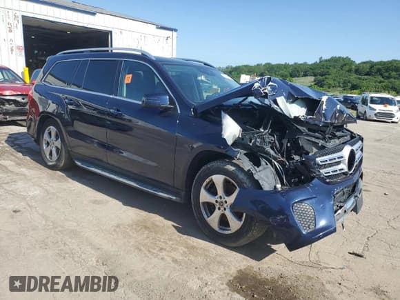 ✅ 2018 Mercedes-Benz GLS 450 • VIN: 4JGDF6EEXJB048775 • Lot: 62065095. Listed on Copart with Not provided. Free auction sales archive from the USA and detailed vehicle history report at DreamBid. Image 4.
