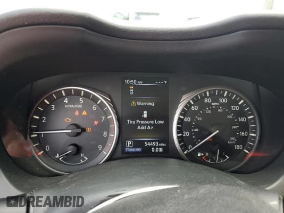 ✅ 2020 Infiniti Q50 Edition 30 • VIN: JN1EV7AP4LM205056 • Lot: 51043005. Listed on Copart with 54,493 mi. Free auction sales archive from the USA and detailed vehicle history report at DreamBid. Image 9.