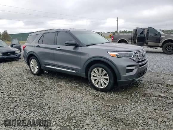 2021 Ford Explorer Limited with VIN 1FMSK7FH5MGB86457, listed as a Copart auction lot 85279185 with 105,121 mi miles and Salvage title. Bid and sale history available at DreamBid. Image 14.