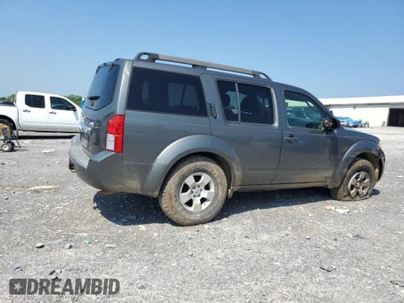 ✅ 2008 Nissan Pathfinder S • VIN: 5N1AR18B48C634178 • Lot: 63301645. Listed on Copart with 253,984 mi. Free auction sales archive from the USA and detailed vehicle history report at DreamBid. Image 3.
