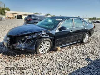 2012 Chevrolet Impala LTZ z VIN 2G1WC5E38C1106506, wystawiony jako Copart lot #80847175 z przebiegiem 116 801 mil mil oraz Szkoda całkowita • Salvage title. Historia ofert i sprzedaży dostępna na DreamBid. Obrazek 1.