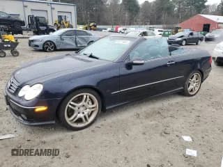 ✅ 2005 Mercedes-Benz CLK 55 AMG • VIN: WDBTK76G25T038189 • Lot: 82471484. Wystawiony na Copart z przebiegiem 171 459 mil. Bezpłatny archiwum sprzedaży aukcyjnych z USA i szczegółowy raport historii pojazdu na DreamBid. Zdjęcie 1.