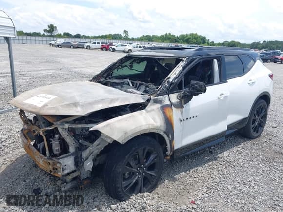 ✅ 2022 Chevrolet Blazer RS • VIN: 3GNKBERS3NS180084 • Lot: 42370510. Listed on IAAI with Not provided. Free auction sales archive from the USA and detailed vehicle history report at DreamBid. Image 6.