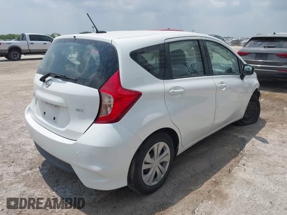 ✅ 2017 Nissan Note SV • VIN: 3N1CE2CP9HL375681 • Lot: 42163850. Listed on IAAI with 74,859 mi. Free auction sales archive from the USA and detailed vehicle history report at DreamBid. Image 4.