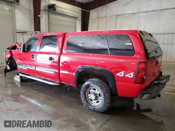 2005 Chevrolet Silverado 2500HD LT with VIN 1GCHK23275F806945, listed as a Copart auction lot 59150485 with 310,657 mi miles and Salvage title. Bid and sale history available at DreamBid. Image 2.