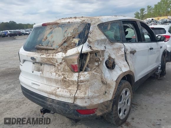 ✅ 2017 Ford Escape S • VIN: 1FMCU0F76HUC30910 • Lot: 43405742. Listed on IAAI with 160,138 mi. Free auction sales archive from the USA and detailed vehicle history report at DreamBid. Image 4.