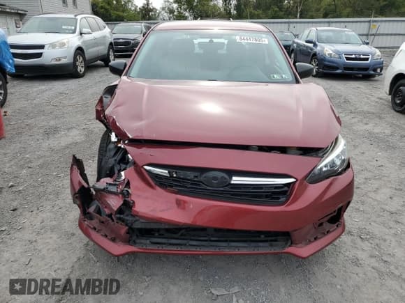 ✅ 2021 Subaru Impreza • VIN: 4S3GKAB62M3600328 • Lot: 84447805. Listed on Copart with 45,828 mi. Free auction sales archive from the USA and detailed vehicle history report at DreamBid. Image 5.
