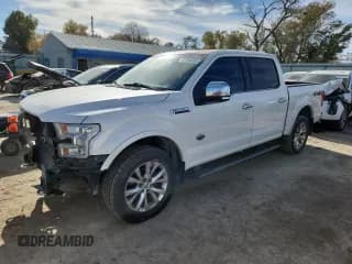 ✅ 2015 Ford F-150 Lariat • VIN: 1FTEW1EF9FFB06654 • Lot: 92208635. Listed on Copart with 227,505 mi. Free auction sales archive from the USA and detailed vehicle history report at DreamBid. Image 1.
