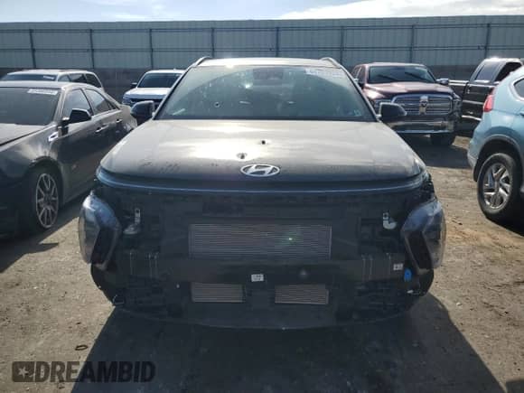 2024 Hyundai Kona SEL with VIN KM8HC3AB3RU065146, listed as a Copart auction lot 64707924 with 2,096 mi miles and Salvage title. Bid and sale history available at DreamBid. Image 5.