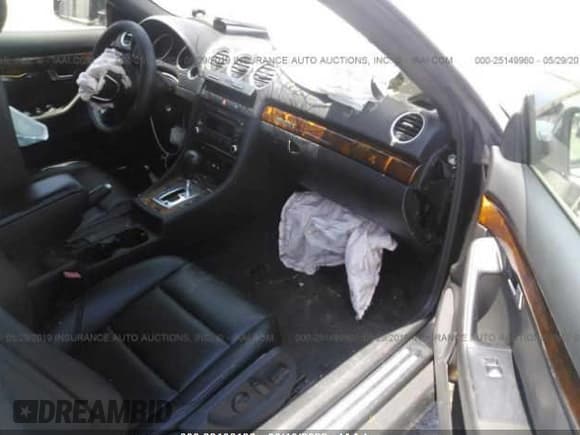 ✅ 2007 Audi A4 3.2L • VIN: WAUDH48HX7K019596 • Lot: 33106186. Listed on IAAI with 159,120 mi. Free auction sales archive from the USA and detailed vehicle history report at DreamBid. Image 5.