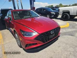 2023 Hyundai Sonata SEL with VIN KMHL64JA8PA315641, listed as a IAAI auction lot 42957120 with 35,789 mi miles and . Bid and sale history available at DreamBid. Image 1.