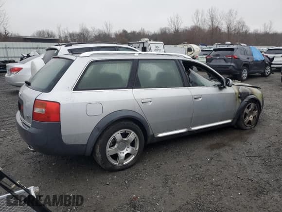 ✅ 2005 Audi allroad A6 V8 • VIN: WA1YD64B45N003185 • Lot: 83961104. Listed on Copart with Not provided. Free auction sales archive from the USA and detailed vehicle history report at DreamBid. Image 3.