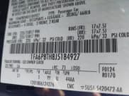 ✅ 2018 Ford Mustang EcoBoost • VIN: 1FA6P8TH8J5184927 • Lot: 43465416. Listed on IAAI with 90,116 mi. Free auction sales archive from the USA and detailed vehicle history report at DreamBid. Image 9.