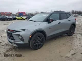 2024 Chevrolet Blazer LT z VIN 3GNKBJR46RS176627, wystawiony jako Copart lot #85931884 z przebiegiem 12 363 mil mil oraz Szkoda całkowita • Salvage title. Historia ofert i sprzedaży dostępna na DreamBid. Obrazek 1.
