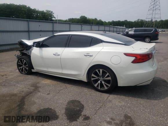 ✅ 2016 Nissan Maxima SL • VIN: 1N4AA6AP8GC906153 • Лот: 59741555. Опубликован ранее на Copart с пробегом Не указан. Бесплатный доступ к архиву аукционных продаж из США и подробный отчёт об истории автомобиля на DreamBid. Изображение 2.