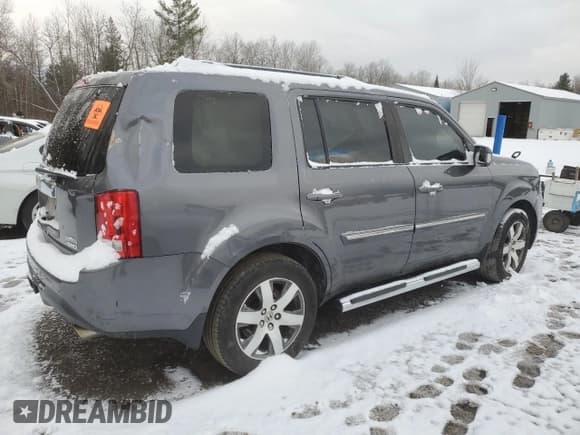 ✅ 2014 Honda Pilot Touring • VIN: 5FNYF4H99EB505149 • Lot: 92387925. Wystawiony na Copart z przebiegiem Nie podano. Bezpłatny archiwum sprzedaży aukcyjnych z USA i szczegółowy raport historii pojazdu na DreamBid. Zdjęcie 3.