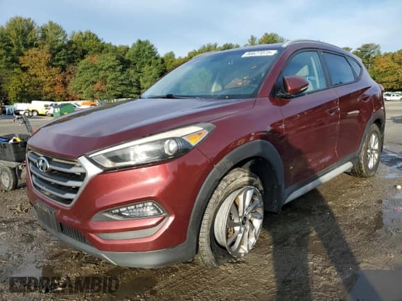 ✅ 2017 Hyundai Tucson SE • VIN: KM8J3CA45HU440620 • Лот: 86627075. Опубликован ранее на Copart с пробегом 51 179 миль. Бесплатный доступ к архиву аукционных продаж из США и подробный отчёт об истории автомобиля на DreamBid. Изображение 1.