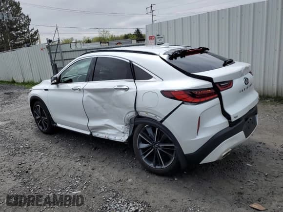 ✅ 2023 Infiniti QX55 Luxe • VIN: 3PCAJ5JR6PF114527 • Лот: 53007504. Опубликован ранее на Copart с пробегом 10 982 миль. Бесплатный доступ к архиву аукционных продаж из США и подробный отчёт об истории автомобиля на DreamBid. Изображение 2.