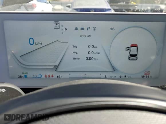 2023 Hyundai Ioniq 5 SEL z VIN KM8KNDAF0PU188117, wystawiony jako Copart lot #69776344 z przebiegiem 10 455 mil mil oraz Szkoda całkowita • Salvage title. Historia ofert i sprzedaży dostępna na DreamBid. Obrazek 9.