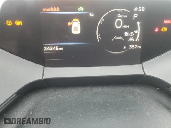✅ 2023 Toyota Prius LE • VIN: JTDADABU0P3006579 • Lot: 69325535. Listed on Copart with 24,345 mi. Free auction sales archive from the USA and detailed vehicle history report at DreamBid. Image 9.