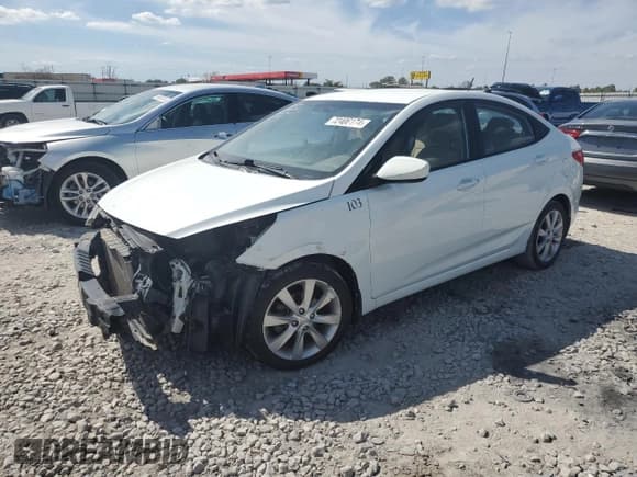 ✅ 2013 Hyundai Accent GLS • VIN: KMHCU4AE1DU449376 • Лот: 72406174. Опубликован ранее на Copart с пробегом 97 549 миль. Бесплатный доступ к архиву аукционных продаж из США и подробный отчёт об истории автомобиля на DreamBid. Изображение 1.