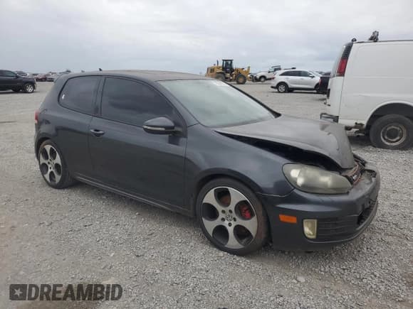 ✅ 2011 Volkswagen Golf GTI Autobahn • VIN: WVWFV7AJ7BW138842 • Lot: 85348255. Listed on Copart with Not provided. Free auction sales archive from the USA and detailed vehicle history report at DreamBid. Image 4.