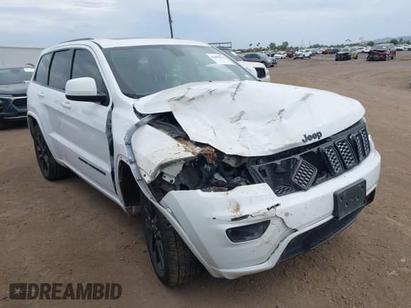 ✅ 2020 Jeep Grand Cherokee Altitude • VIN: 1C4RJEAG8LC113775 • Lot: 43409434. Listed on IAAI with 150,353 mi. Free auction sales archive from the USA and detailed vehicle history report at DreamBid. Image 1.