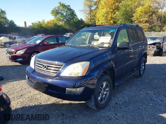 ✅ 2008 Lexus GX 470 • VIN: JTJBT20X780166226 • Lot: 43471903. Listed on IAAI with 195,486 mi. Free auction sales archive from the USA and detailed vehicle history report at DreamBid. Image 2.