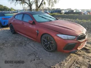 ✅ 2020 BMW M8 Competition • VIN: WBSGV0C09LCE41085 • Lot: 73857284. Listed on Copart with Not provided. Free auction sales archive from the USA and detailed vehicle history report at DreamBid. Image 4.