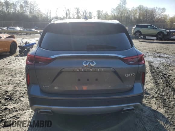 ✅ 2021 Infiniti QX50 Essential • VIN: 3PCAJ5CB8MF103010 • Lot: 52017245. Wystawiony na Copart z przebiegiem 49 726 mil. Bezpłatny archiwum sprzedaży aukcyjnych z USA i szczegółowy raport historii pojazdu na DreamBid. Zdjęcie 6.