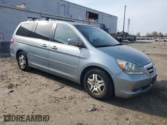 ✅ 2007 Honda Odyssey EX-L • VIN: 5FNRL38797B011513 • Lot: 92070585. Listed on Copart with 202,191 mi. Free auction sales archive from the USA and detailed vehicle history report at DreamBid. Image 4.