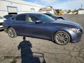 2015 Hyundai Genesis 3.8L with VIN KMHGN4JE8FU096944, listed as a Copart auction lot 77886804 with 36,332 mi miles and Salvage title. Bid and sale history available at DreamBid. Image 4.