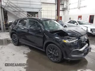 ✅ 2024 Honda HR-V Sport • VIN: 3CZRZ2H59RM782893 • Lot: 43610778. Listed on IAAI with 13,072 mi. Free auction sales archive from the USA and detailed vehicle history report at DreamBid. Image 1.