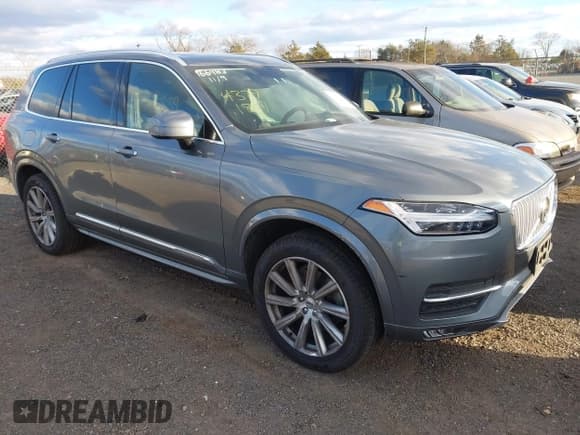 ✅ 2019 Volvo XC90 Inscription • VIN: YV4A22PL6K1430703 • Lot: 43791889. Listed on IAAI with 24,228 mi. Free auction sales archive from the USA and detailed vehicle history report at DreamBid. Image 1.
