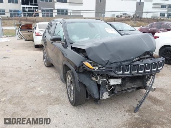 ✅ 2018 Jeep Compass Limited • VIN: 3C4NJDCB0JT360624 • Lot: 43113388. Wystawiony na IAAI z przebiegiem 167 613 mil. Bezpłatny archiwum sprzedaży aukcyjnych z USA i szczegółowy raport historii pojazdu na DreamBid. Zdjęcie 1.