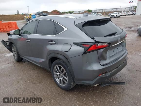 ✅ 2016 Lexus NX 200t • VIN: JTJYARBZXG2039142 • Lot: 41968135. Listed on IAAI with 112,186 mi. Free auction sales archive from the USA and detailed vehicle history report at DreamBid. Image 3.