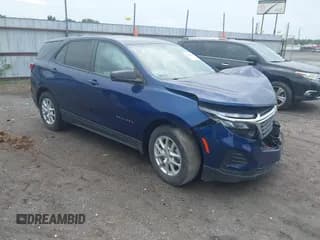 ✅ 2023 Chevrolet Equinox LS • VIN: 3GNAX5EG7PL180570 • Лот: 43205033. Опубликован ранее на IAAI с пробегом 81 825 миль. Бесплатный доступ к архиву аукционных продаж из США и подробный отчёт об истории автомобиля на DreamBid. Изображение 1.