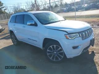 ✅ 2018 Jeep Grand Cherokee Overland • VIN: 1C4RJFCT0JC217772 • Лот: 43650885. Опубликован ранее на IAAI с пробегом 111 262 миль. Бесплатный доступ к архиву аукционных продаж из США и подробный отчёт об истории автомобиля на DreamBid. Изображение 1.