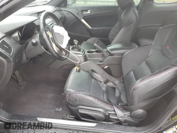 2014 Hyundai Genesis Coupe 2.0T with VIN KMHHT6KD1EU116459, listed as a Copart auction lot 86308684 with 126,492 mi miles and Salvage title. Bid and sale history available at DreamBid. Image 7.