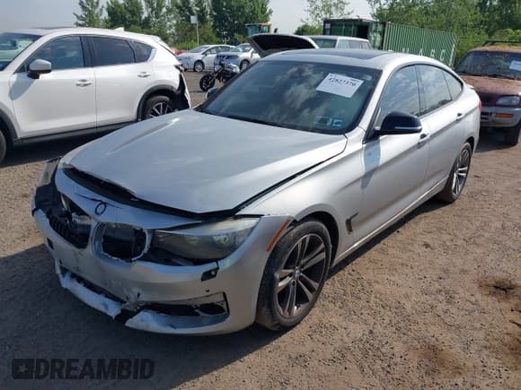 ✅ 2014 BMW 3 Series 328i Gran Turismo xDrive • VIN: WBA3X5C54ED557715 • Лот: 42827370. Опубликован ранее на IAAI с пробегом Не указан. Бесплатный доступ к архиву аукционных продаж из США и подробный отчёт об истории автомобиля на DreamBid. Изображение 2.