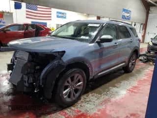 ✅ 2025 Ford Explorer Active • VIN: 1FMUK8DH7SGC04746 • Lot: 91765415. Listed on Copart with 8,589 mi. Free auction sales archive from the USA and detailed vehicle history report at DreamBid. Image 1.