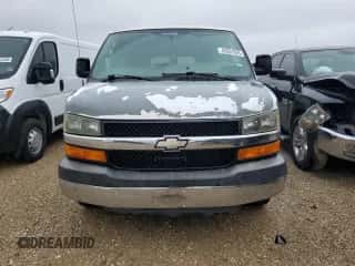 2010 Chevrolet Express Passenger LT с VIN 1GA2G1DG6A1147607, выставлен на аукционе Copart как лот 43551925 с пробегом 69 611 миль миль и Списание • Salvage title. История ставок и продаж доступна на DreamBid. Изображение 5.