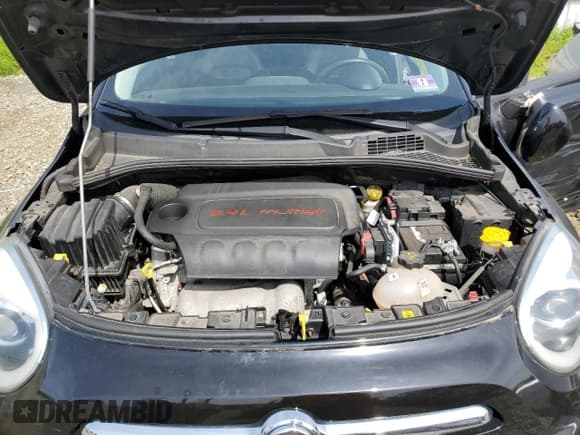 ✅ 2016 FIAT 500X Easy • VIN: ZFBCFYBT0GP334854 • Lot: 55579675. Listed on Copart with 54,329 mi. Free auction sales archive from the USA and detailed vehicle history report at DreamBid. Image 11.