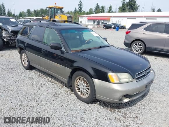 ✅ 2001 Subaru Legacy Outback L.L. Bean • VIN: 4S3BH806X17628788 • Lot: 42587228. Listed on IAAI with 294,958 mi. Free auction sales archive from the USA and detailed vehicle history report at DreamBid. Image 1.