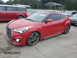 ✅ 2016 Hyundai Veloster Turbo • VIN: KMHTC6AE6GU259656 • Lot: 81718735. Wystawiony na Copart z przebiegiem 116 086 mil. Bezpłatny archiwum sprzedaży aukcyjnych z USA i szczegółowy raport historii pojazdu na DreamBid. Zdjęcie 1.