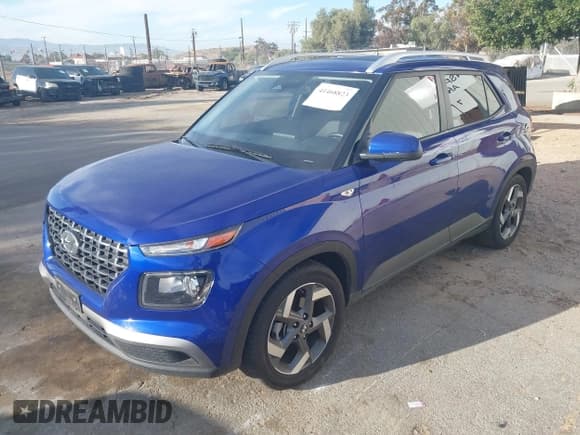✅ 2023 Hyundai Venue SEL • VIN: KMHRC8A32PU240185 • Lot: 41468823. Listed on IAAI with 33,420 mi. Free auction sales archive from the USA and detailed vehicle history report at DreamBid. Image 2.