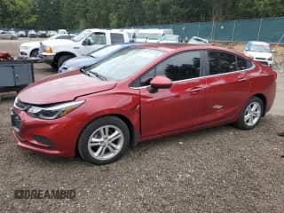 2018 Chevrolet Cruze LT с VIN 1G1BH5SE4J7233601, выставлен на аукционе Copart как лот 72190954 с пробегом 88 940 миль миль и Списание • Salvage title. История ставок и продаж доступна на DreamBid. Изображение 1.