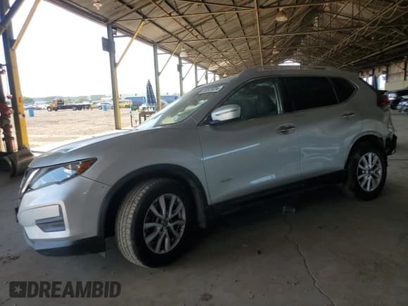 ✅ 2018 Nissan Rogue SL Hybrid • VIN: 5N1ET2MT6JC850871 • Lot: 69529204. Listed on Copart with 101,407 mi. Free auction sales archive from the USA and detailed vehicle history report at DreamBid. Image 1.