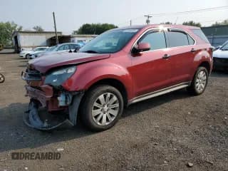 ✅ 2010 Chevrolet Equinox 2LT • VIN: 2CNFLNEY6A6295784 • Лот: 67263595. Опубликован ранее на Copart с пробегом 120 618 миль. Бесплатный доступ к архиву аукционных продаж из США и подробный отчёт об истории автомобиля на DreamBid. Изображение 1.